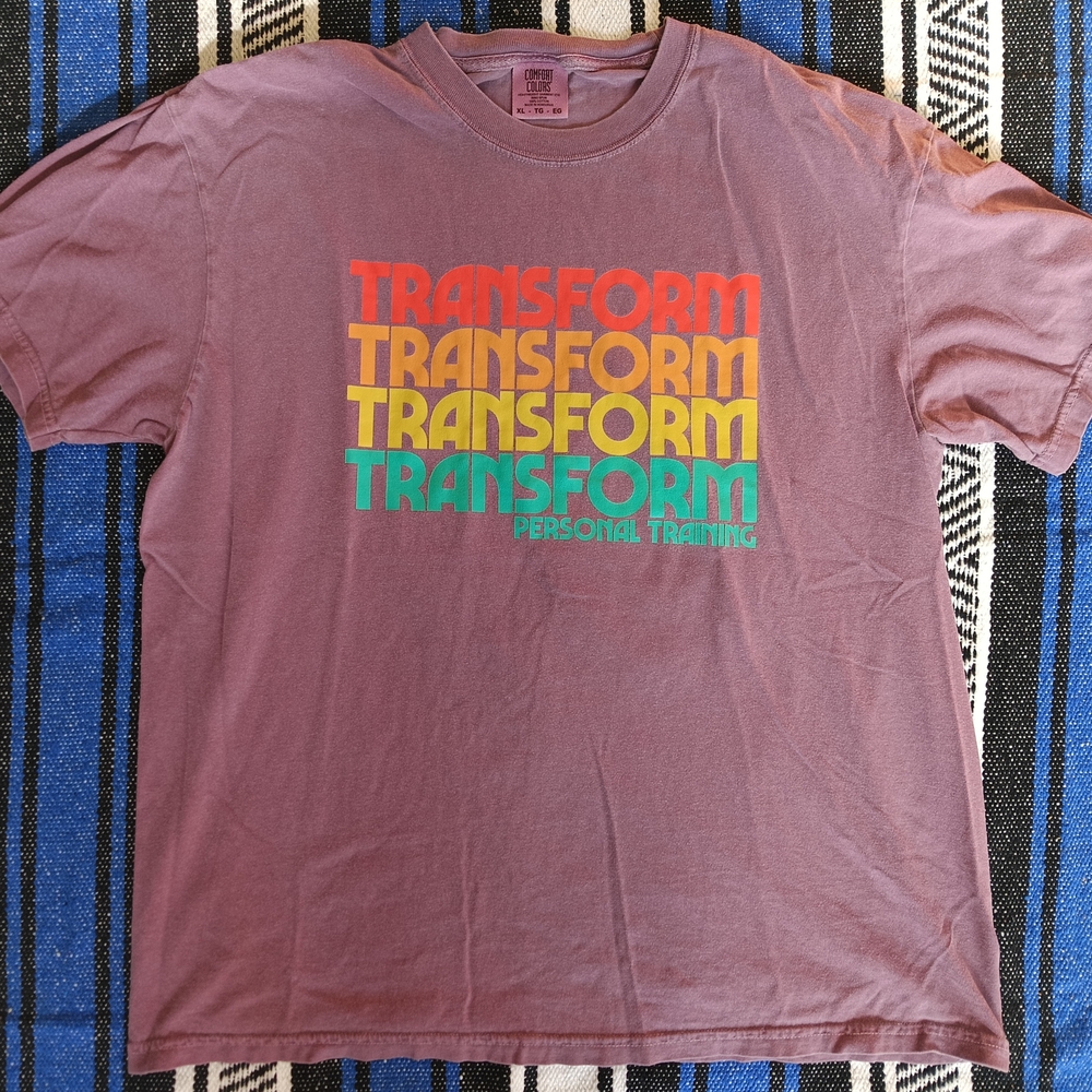 Comfort Colors Transform Graphic Tee - Purple